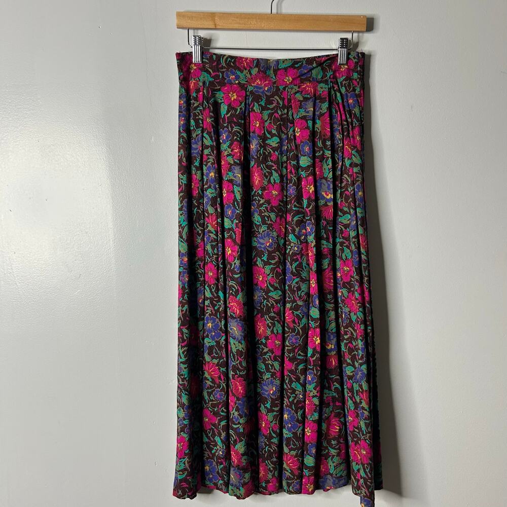 Vintage‎ Segue Women’s Y2K Fairy Maxi Skirt Medium Floral Whimsical Cottagecore